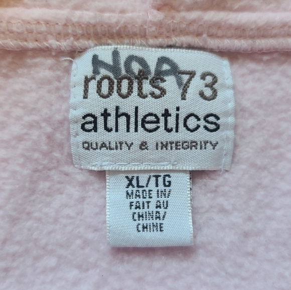 4 for $28 - Roots Girls XL (18-24m) Pink Zip Hoodie - Picture 2 of 4